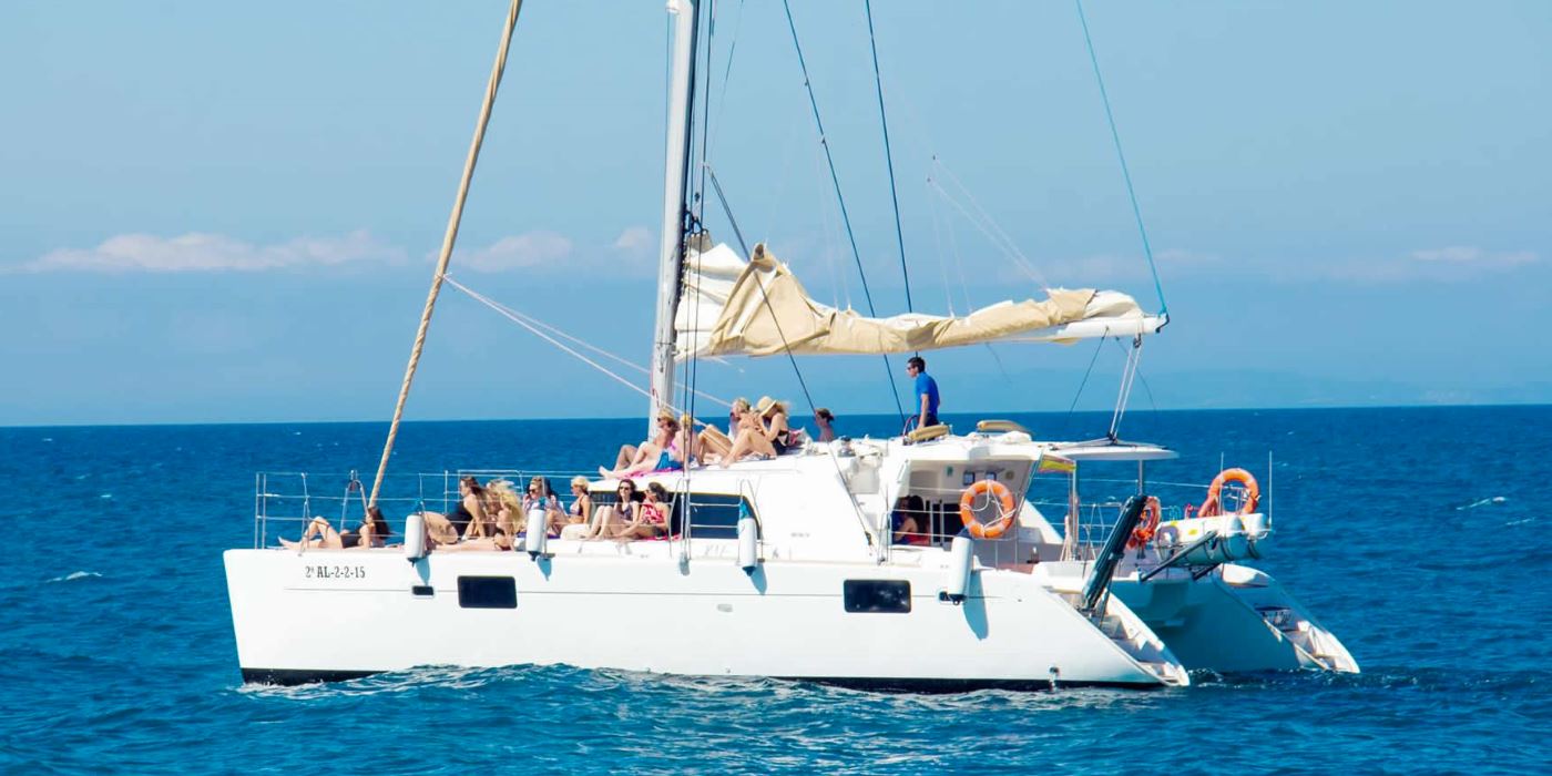 catamaran trips marbella malaga boats