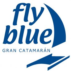 fly blue puerto malaga large catamaran